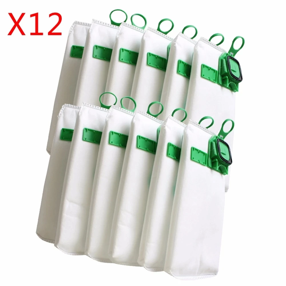 Sacchetti Per Aspirapolvere Da 12 Pezzi, Sacchetti Per Aspirapolvere Per Vorwerk Kobold Vk 140 E Vk 150