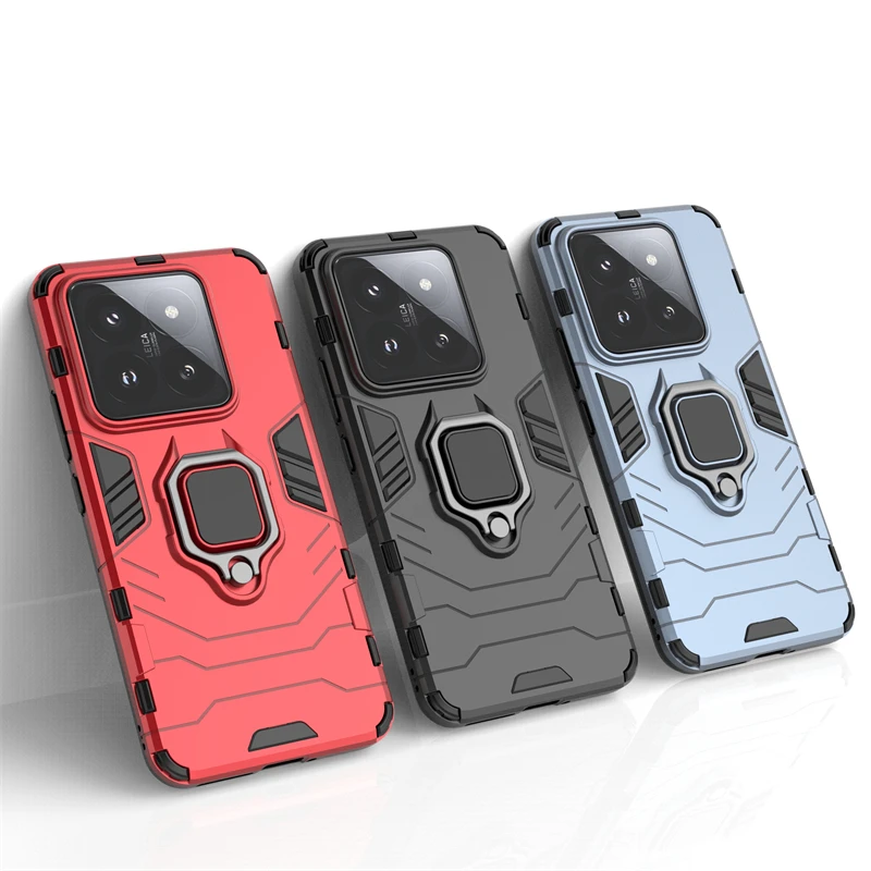 Per Xiaomi 14 Pro Custodia Xiaomi 14 Pro Custodia Protettiva Custodia Per Telefono Custodia Per Anello Dell'Armatura Custodia Xiaomi 14 Pro