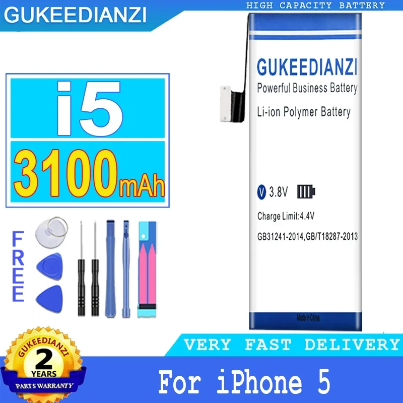 Batteria Ad Alta Capacità Per Apple Iphone 5 3G 3Gs 4S 5S 5C 6S 6 Plus Iphone5 Batterie Per Telefoni Cellulari