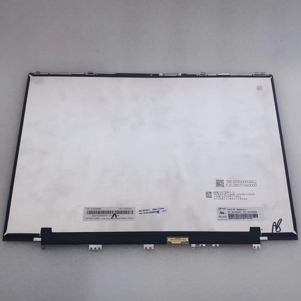 Mne007Za1-1 Dello Schermo Di Visualizzazione Del Computer Portatile Slim Yoga Slim 7 Pro-14Itl5 Per Il Computer Portatile Lenovo Yoga Slim 7 Pro-14Itl