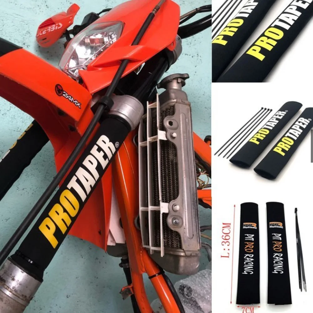 Hot Sale Front Fork Protector Rear Shock Absorber Guard Cover For Crf Yzf Ktm Klm Dirt Bike Motorcycle Atv Quad Motocross