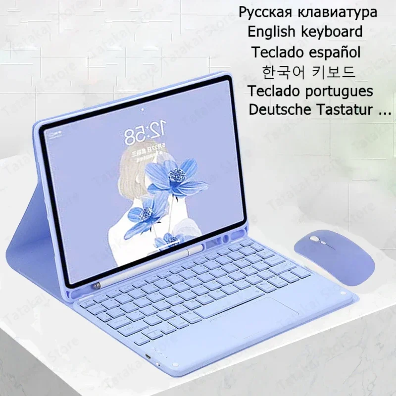 Tastiera Touchpad Per Samsung Galaxy Tab A9 Plus Custodia 11 ''2023 Cover Con Portapenne Per Samsung Tab A9 + A9 Plus X210 X215 X216
