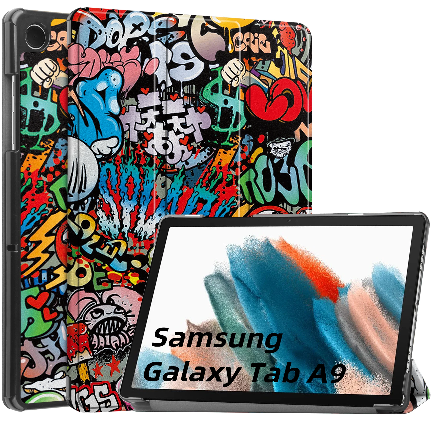 Custodia Per Tablet Per Samsung Galaxy Tab A9 Plus 11 ''2023 Cover Magnetica In Pelle Flio Per Samsung Tab A9 A 9 8.7 Custodia Per Tablet