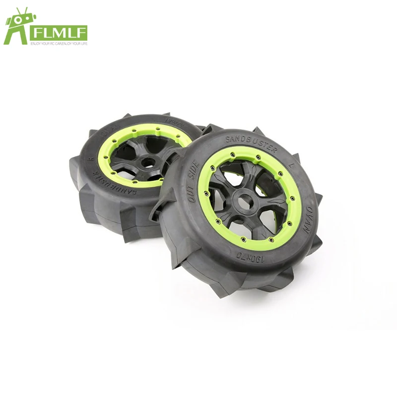 Sand Paddles Desert Wheels Set Di Montaggio Pneumatici Misura Per 1/5 Losi 5Ive T Rofun Rovan Lt Kingmotor X2 Baja 4Wd Slt Toys Parts