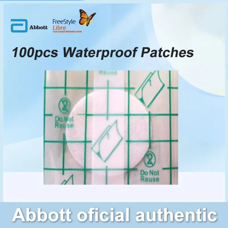 Patch Adesive Impermeabili Trasparenti Da 100 Pezzi Freestyle Libre Sensor Cover Patch Clear Cgm Overpatch Tape Abbott
