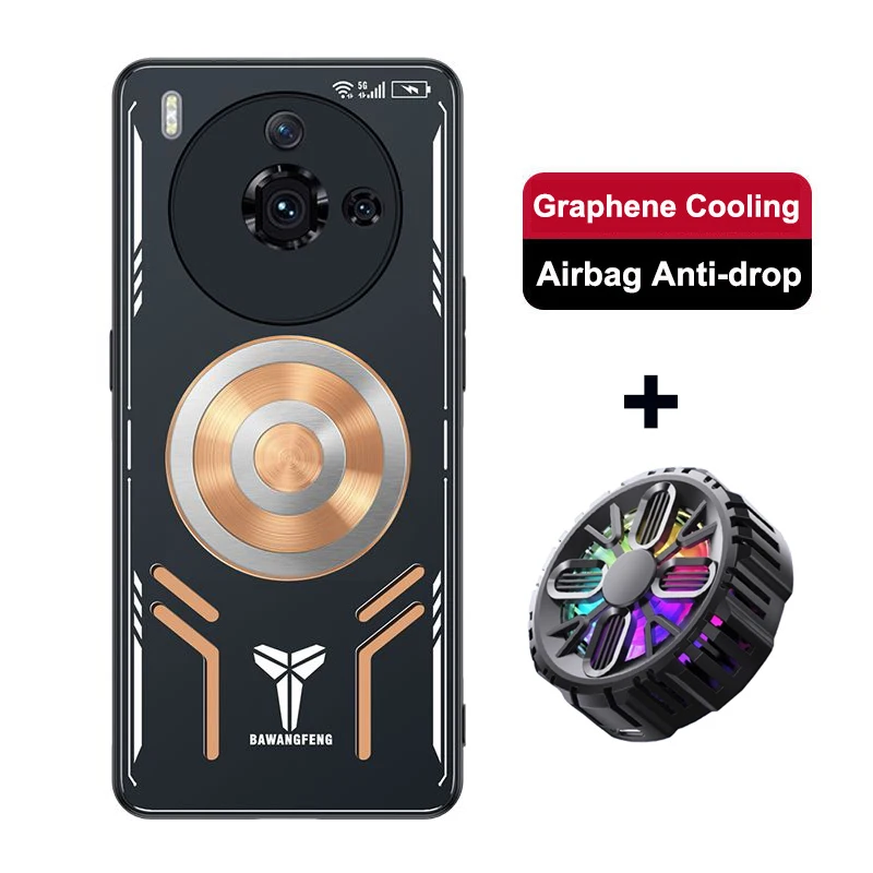 Per Nubia Z50S Pro Custodia In Rame Alluminio Dissipazione Del Calore Cover Posteriore Per Nubia Z50Spro Shell Per Nubia Z50 S Pro Cooler