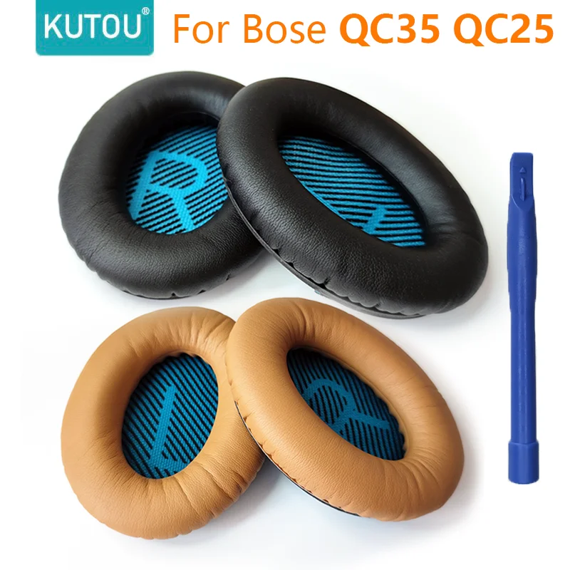 Auricolari Di Ricambio Kutou Per Bose Quietcomfort Qc 35 25 15 Qc35 Ii Cuscino Per L'Orecchio Bose Qc35 Qc25 Qc15 Soundtrue Headphone Ear Pad