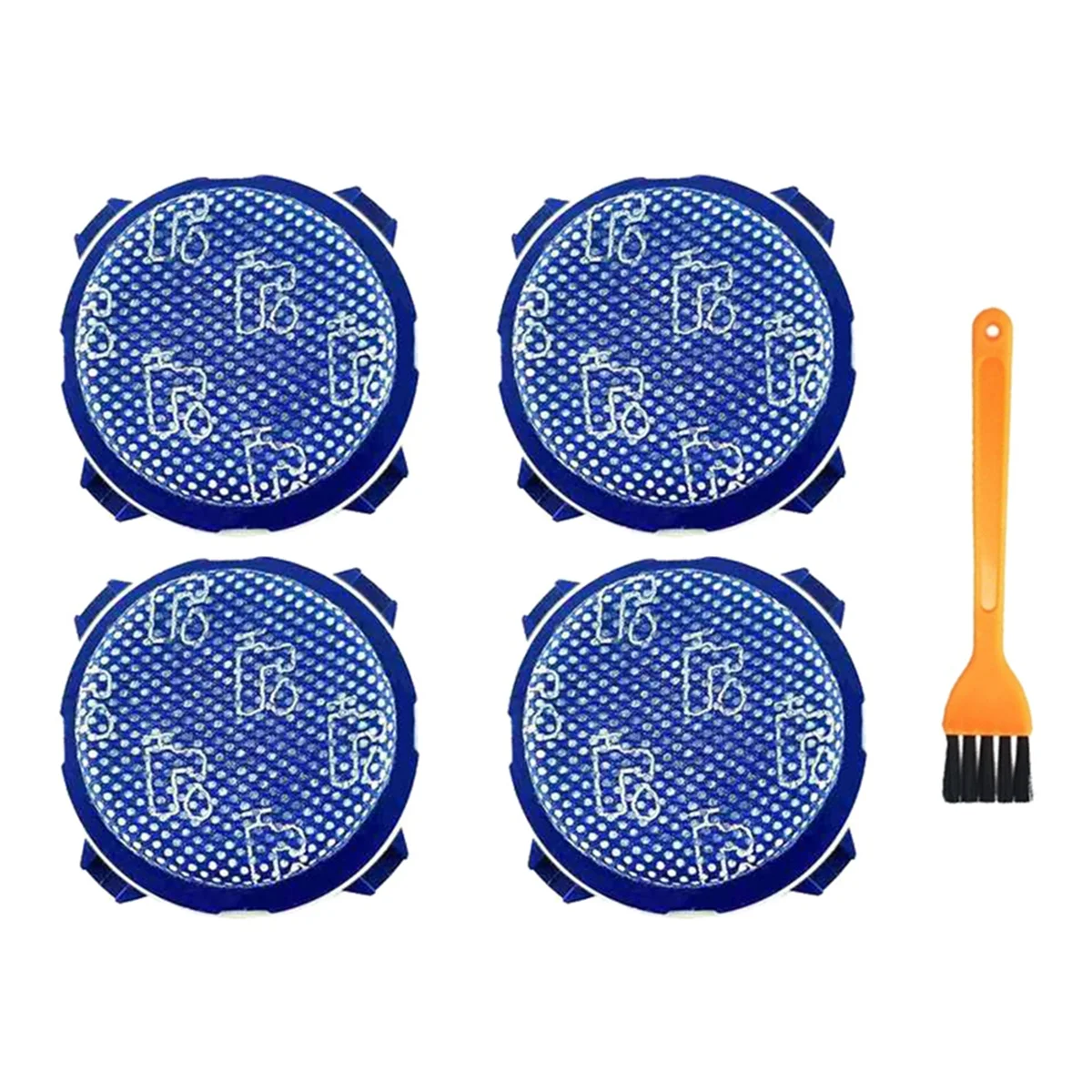 1Set Filtri Lavabili Per Samsung Jet 75 Jet 90 Jet 70 Jet 75 + Jet 60 Vs9000Rl Aspirapolvere, Sostituire No. Dj97-02649A-D