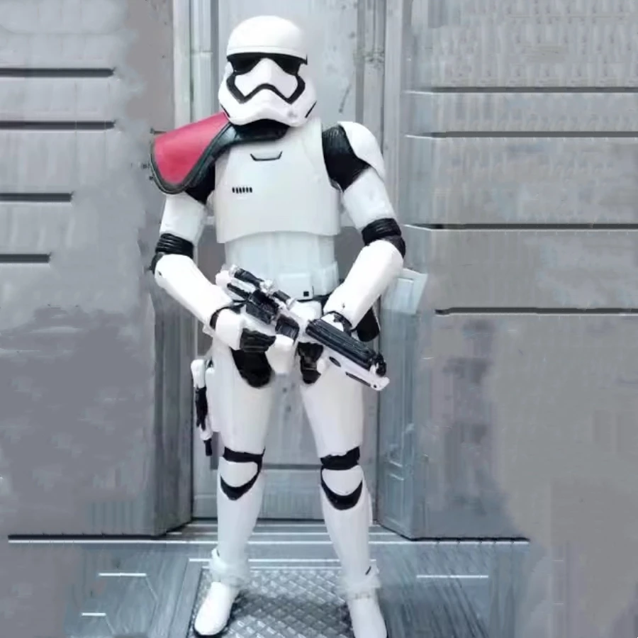 15.5Cm Starwars White Soldiers Stormtrooper Mandalorian Black Samurai 6 Pollici Collezione Action Figures Ornamento Modello Giocattolo Regalo