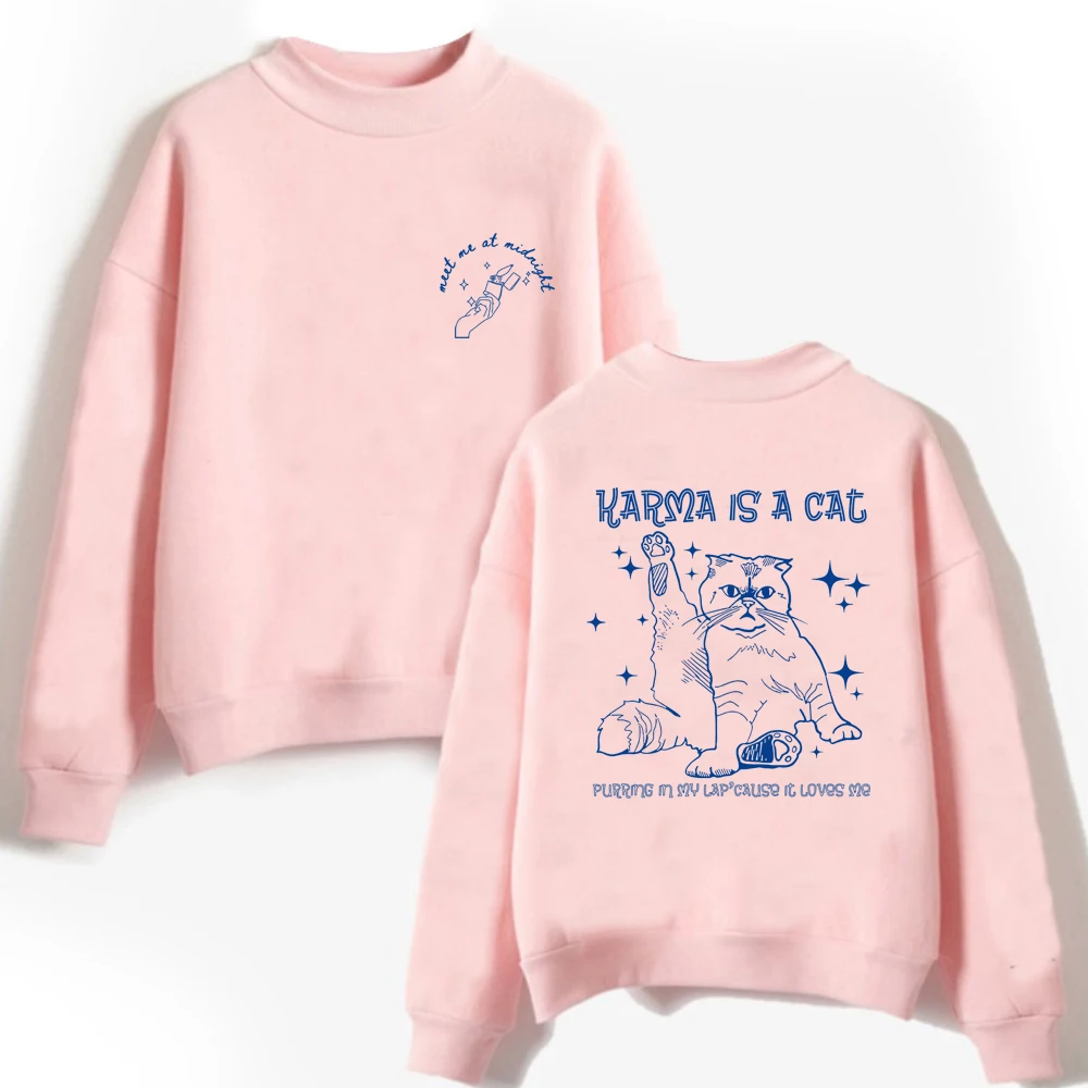 Felpa Invernale Da Donna Calda Sudaderas Hot Taylor Midnights Album Swift Felpa