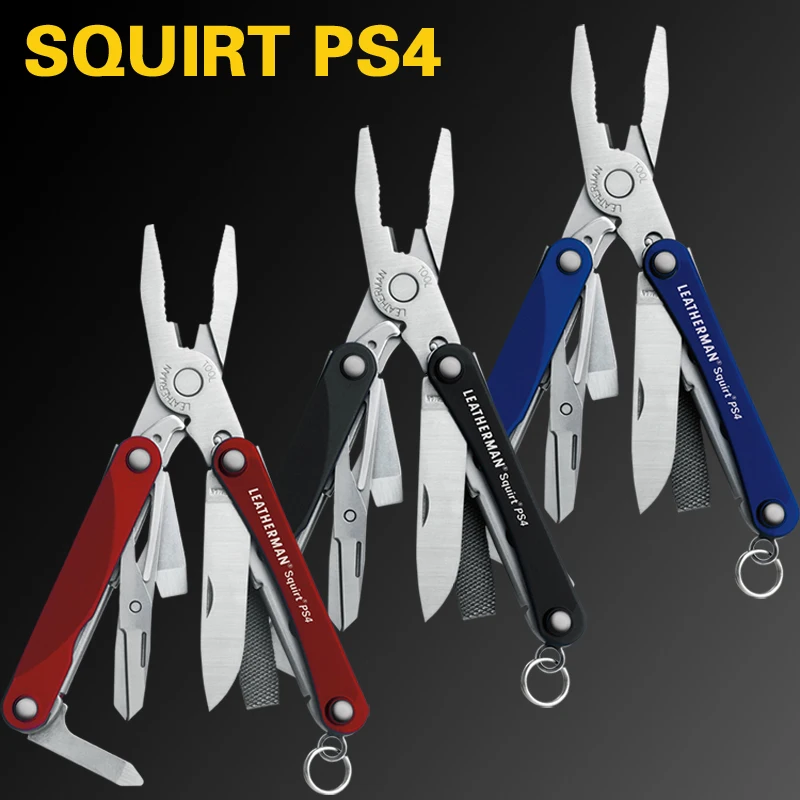 Leatherman Squirt Ps4/Es4 Mini Mutitool Edc