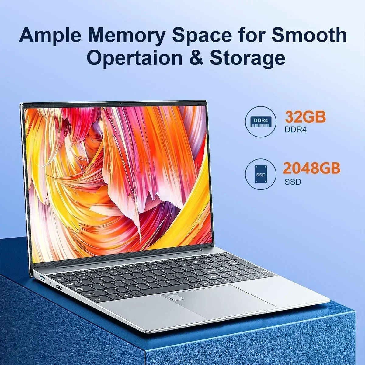 Global New Laptop 15.6 Pollici 2Tb Ssd Windows 11 Pro Portatiles Ordenador Intel N5095 Computer Da Ufficio Pc Con Impronta Digitale Sbloccata