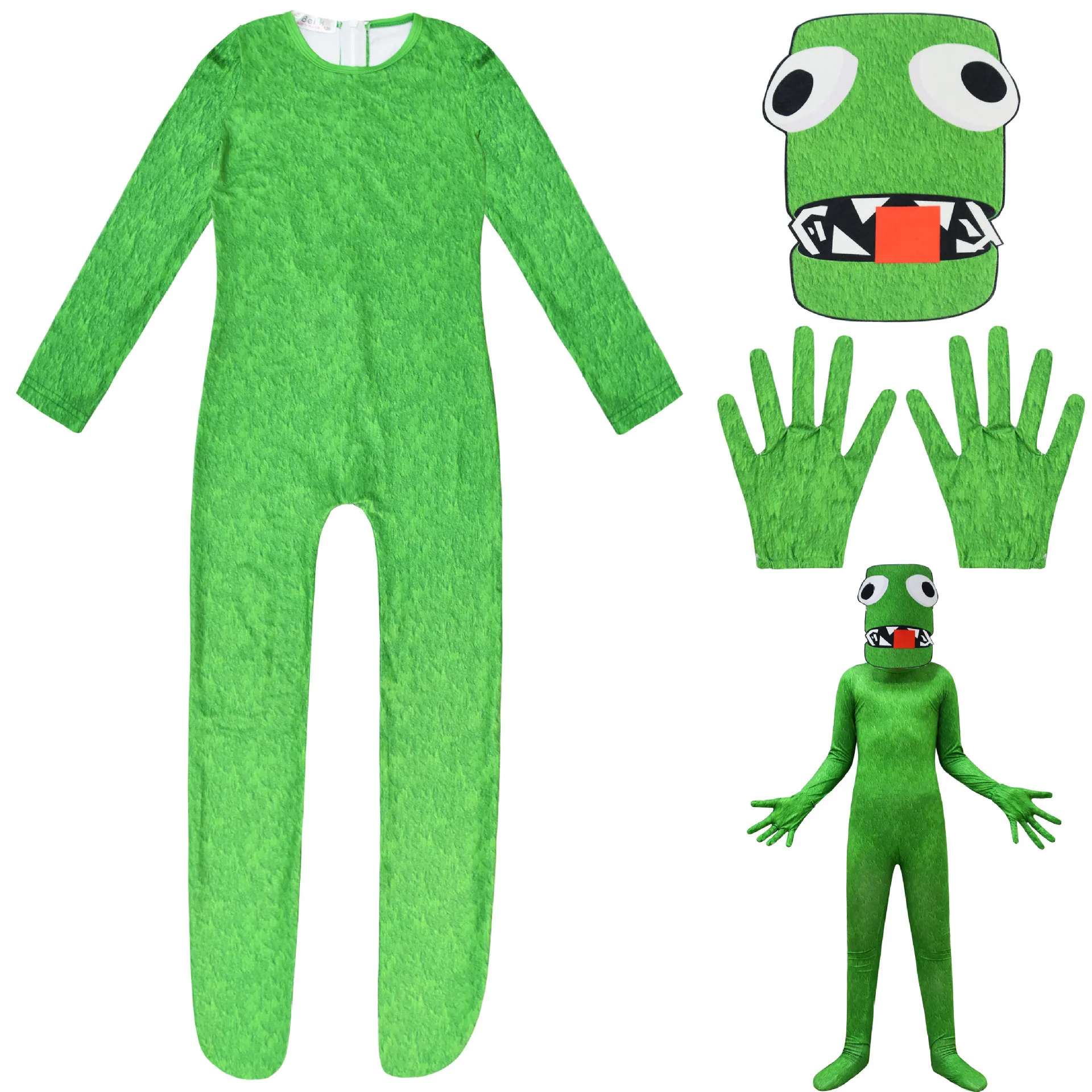 Anime Cosplay Costume Rainbow Friend Tute Verdi Bambini Boy Girl Monster Clothes Halloween Carnival Birthday Party Outfits