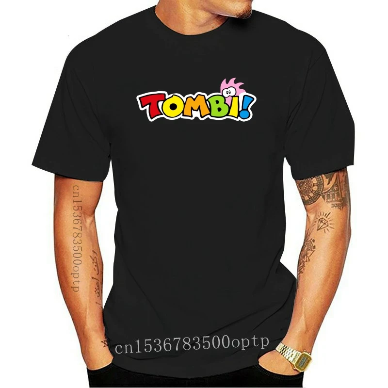 Camiseta De Manga Corta Para Hombre, Camisa Clonica Con Estampado De Tombi Tomba, 4Xl, 100 Algodon, Devitida, Nueva