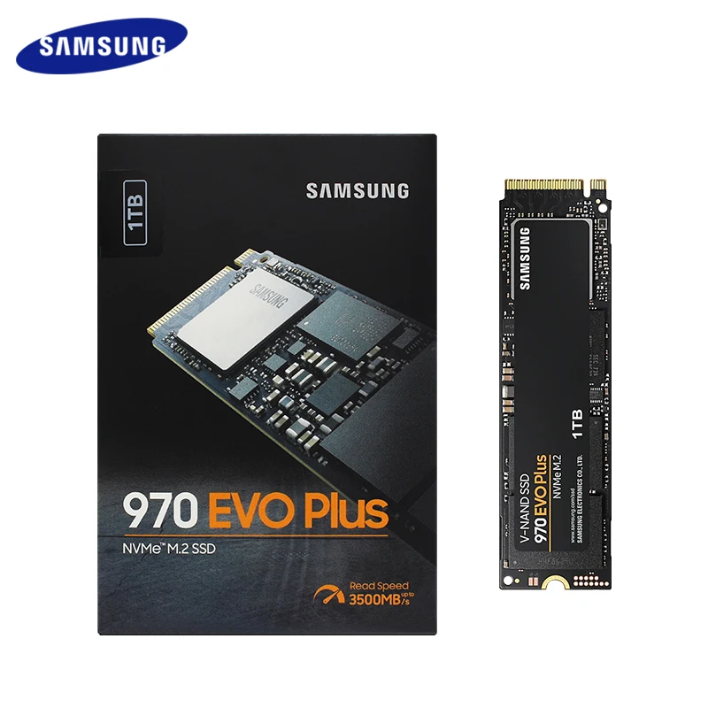 Originale Samsung 970 Evo Plus Ssd 1Tb 2Tb 500Gb Nvme M2 2280 Mlc Unità A Stato Solido Interna Pcie 3.0X4 Ssd Per Laptop Desktop