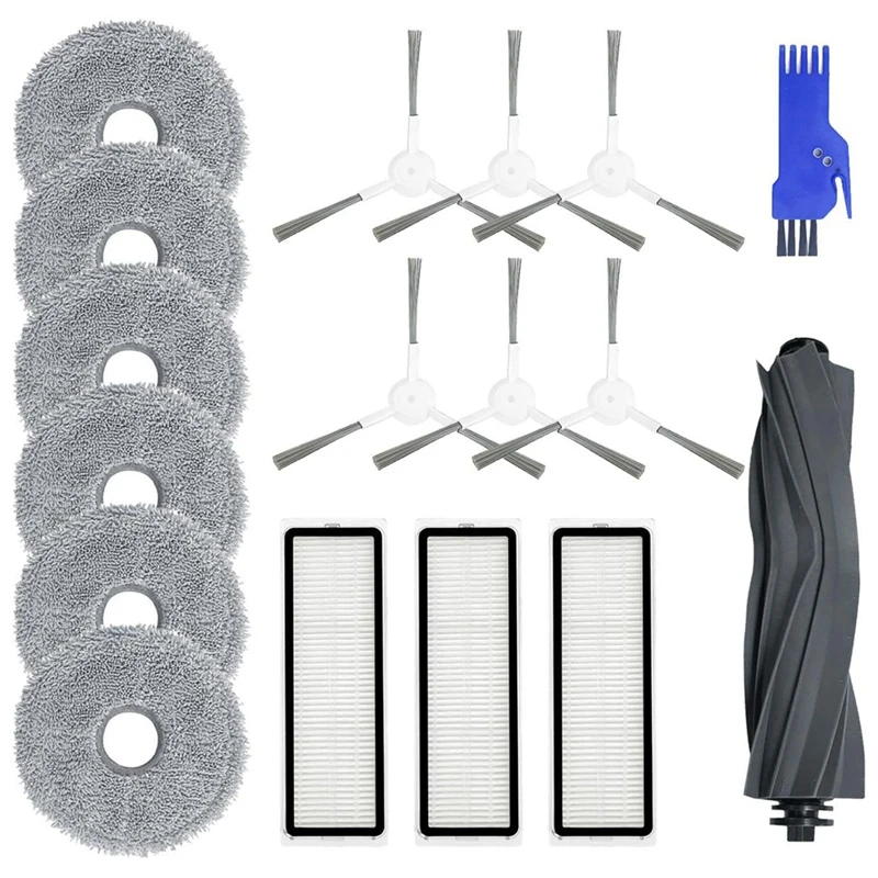 Per Dreame L10S Ultra/L10 Ultra/Xiaomi X10 Plus, Per Dreame L10S Pro Spazzola Laterale Principale Filtri Hepa Sostituzione Panno Mop