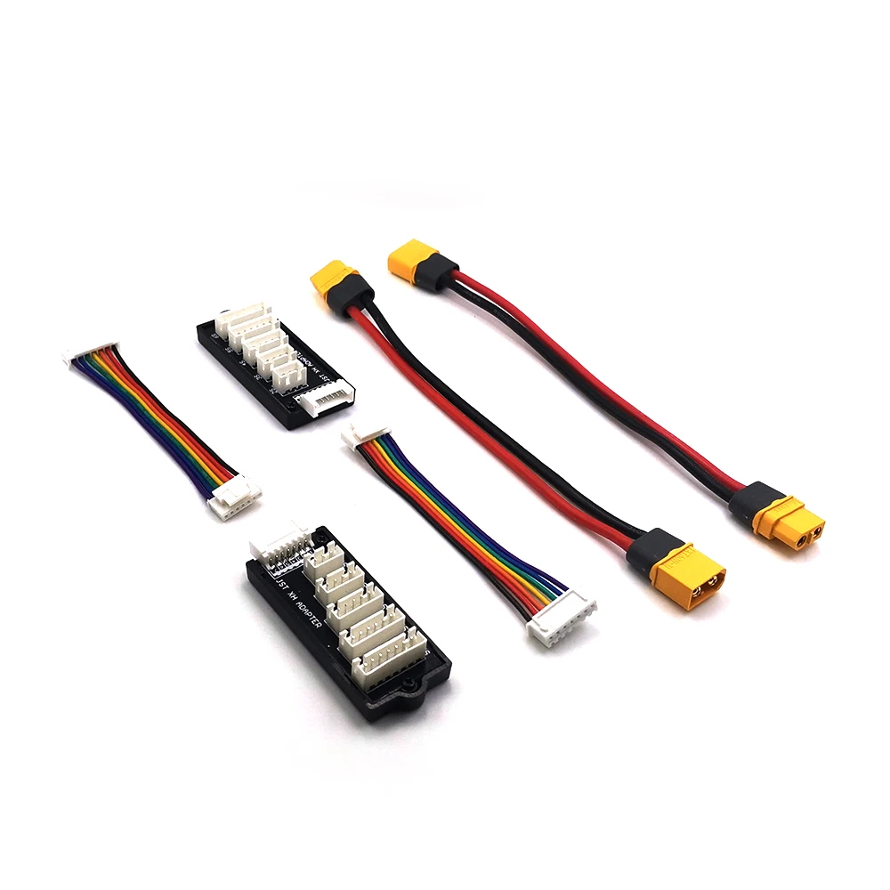 Due Cavi Di Ricarica Xt60 E Due Schede Di Bilanciamento Jst-Xh Per Isdt D2 P10 P20 Hota D6 P6 Toolkitrc M6D Balance Charger