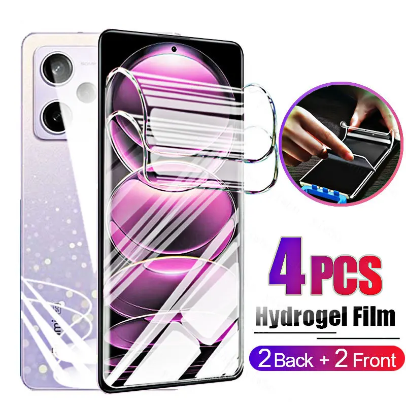 Pellicola In Idrogel Hd Per Xiaomi Redmi Note 12 Pro Plus Note12 Proteggi Schermo Per Redmi Note 8T Pro 10T 10 Pro Lite Back Not Glass