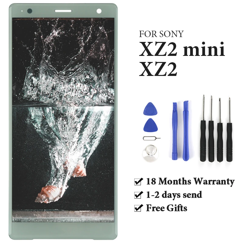 Per Display Lcd Sony Xperia Xz2 Con Touch Screen Con Sostituzione Del Telaio Per Sony Xperia Xz2 Compact Mini Lcd