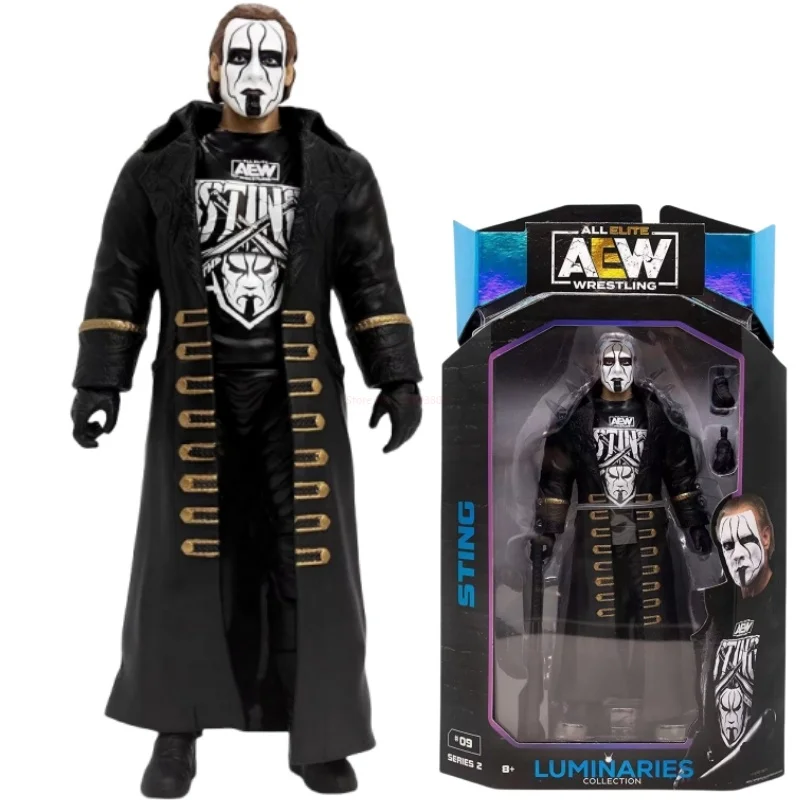 Sting Wwe/Aew /Wwf/Wcw Collezione Rara Pvc All Elite Wrestling Luminaries Collection Series Action Figures 6 'Toys