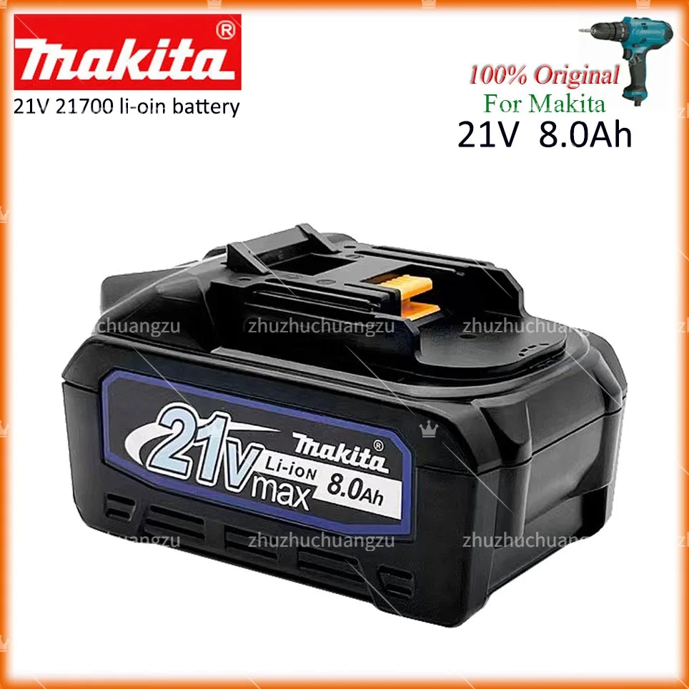 Batteria Ricaricabile Originale Makita 18V 10Ah 8Ah 6Ah 21V 21700 Cella Agli Ioni Di Litio Adatta Per Utensile Elettrico Makita Bl1860 Bl1880 Bl18100
