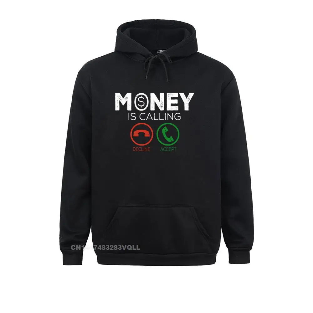 Money Is Calling Entrepreneur Jacob Men Sweatshirts Party Long Sleeve Hoodies Hip Hop Camisa Clothes