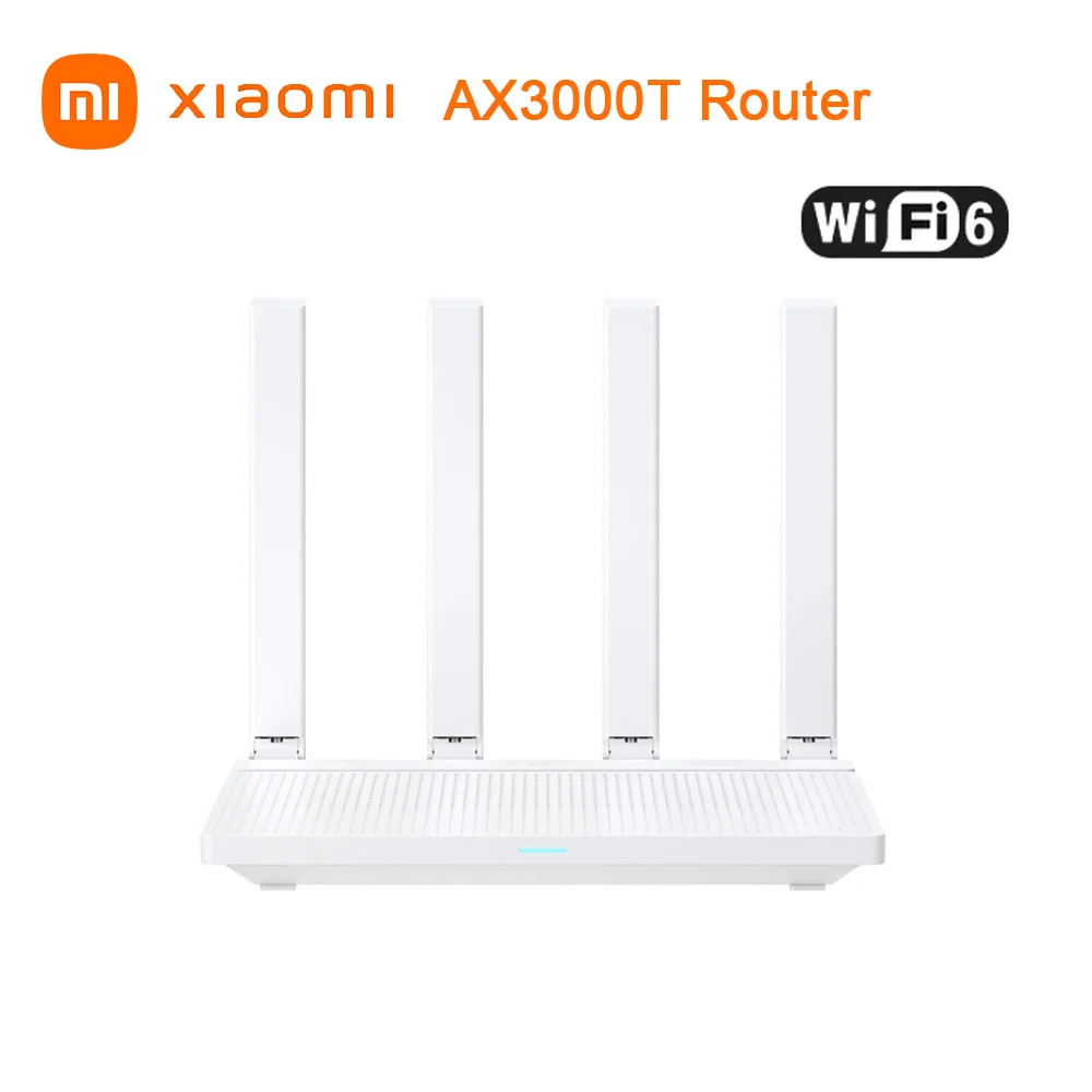 Xiaomi Ax3000T Router 3000Mbs Wifi 6 Mesh Networking Gigabit Ethernet Porte Gaming Accelerator Repeater Modem Amplificatore Di Segnale