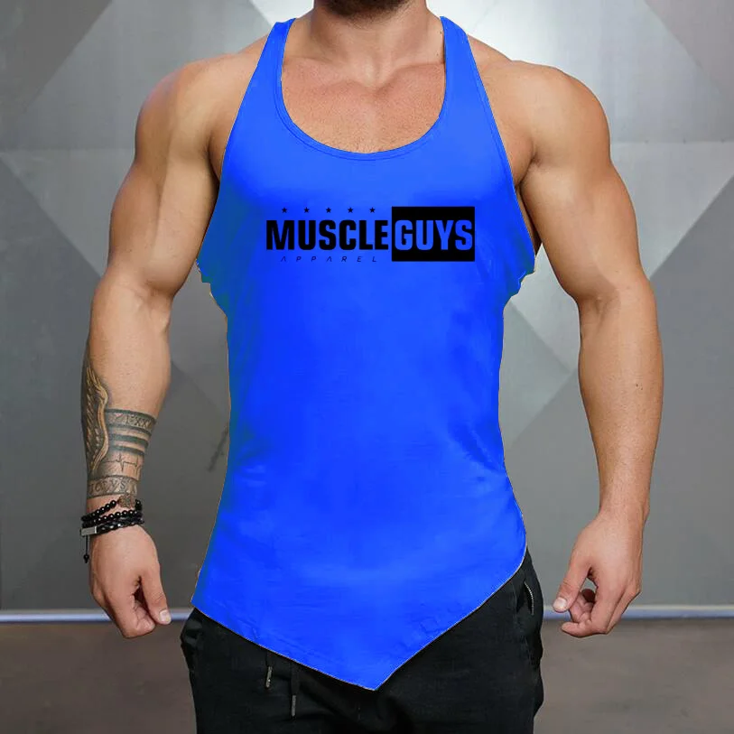 2023 New Mens Casual Bodybuilding Gym Muscle Canotte Senza Maniche Summer Traspirante Fashion Hip Hop Musculation Brand T-Shirt
