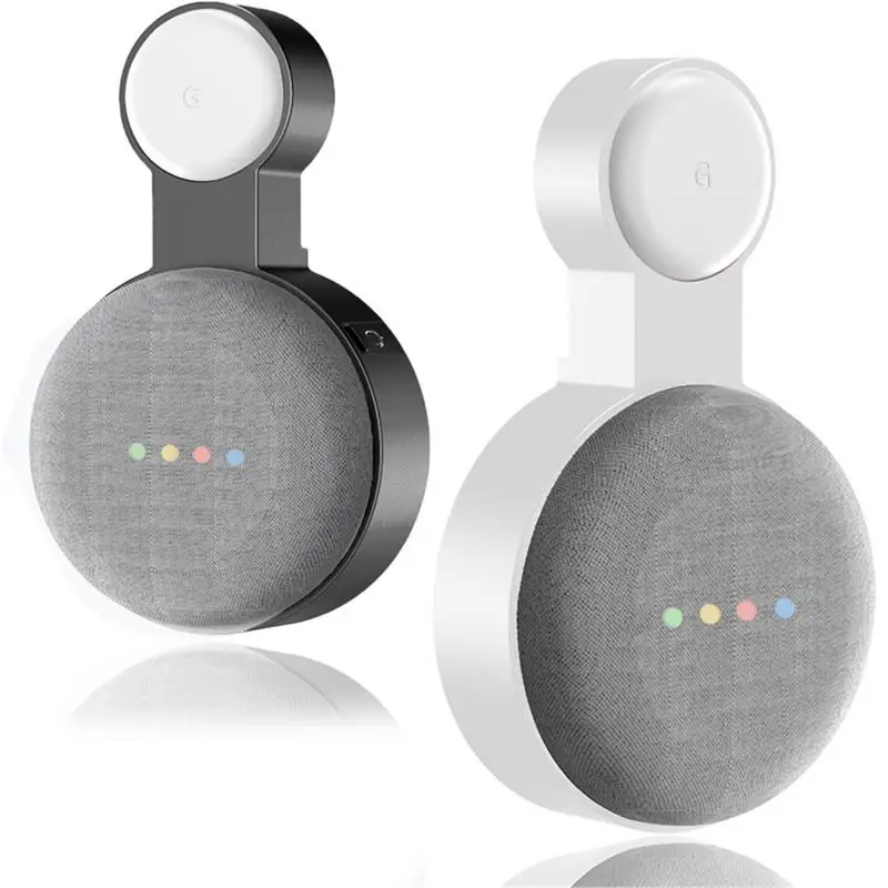 Supporto Per Montaggio A Parete Per Google Nest Mini, Accessori Salvaspazio Per Google Nest Mini Assistente Vocale Nel Bagno Della Camera Da Letto