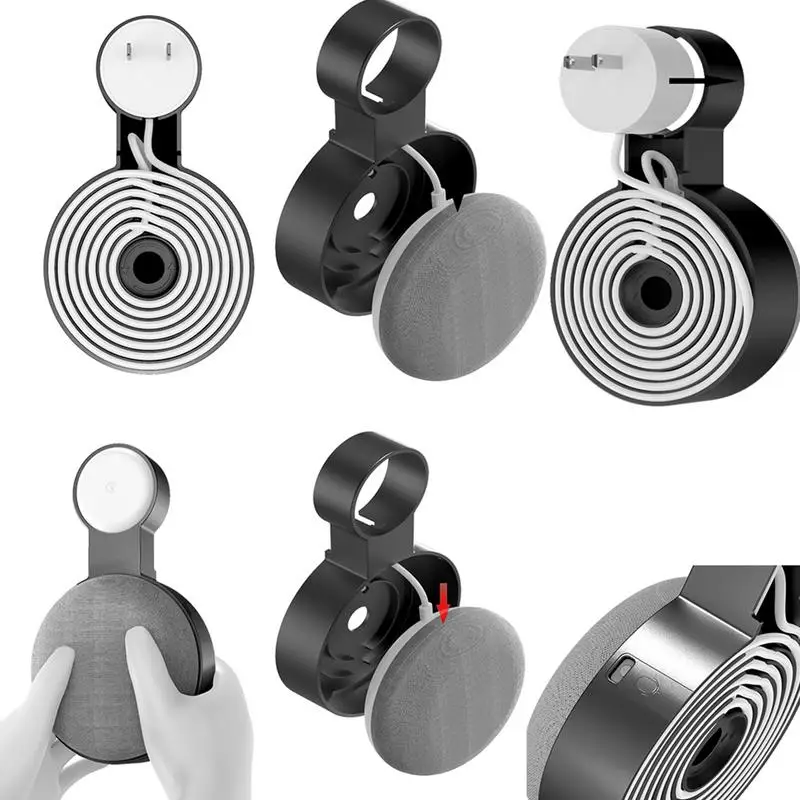 Supporto Per Google Nest Mini Altoparlante Staffa Di Montaggio A Parete Per Google Nest Mini Wall Hanger Organizer Rack Accessori Per Altoparlanti
