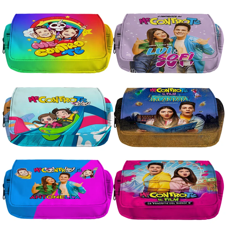 Me Contro Te Astuccio Ragazzi Ragazze Bambini Regalo Estuches Scuola Pencilcase Materiale Scolastico Cancelleria Astuccio