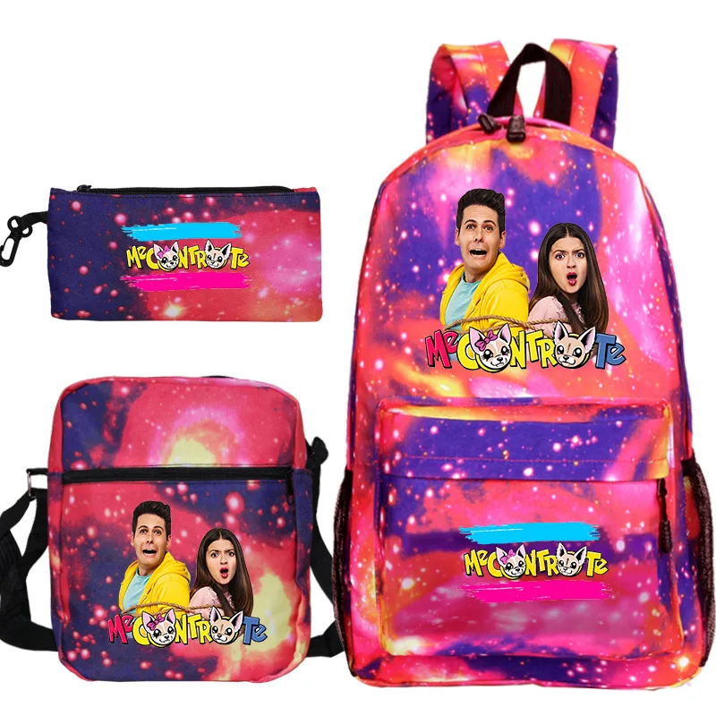Me Contro Te Zaini Ragazzi Ragazze Zaini Bookbag Bambini Zaini Zaini Per Laptop 3 Pz/Set Zaino Scuola Adolescenti Mochilas