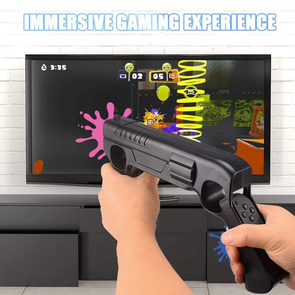 Per Nintendo Switch / Switch Oled Hunting Games Grip Holder Per Splatoon 3 Shooting Games Gun Controller