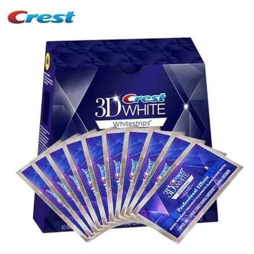Crest 3D Whitening Effetti Professionali Strisce Bianche