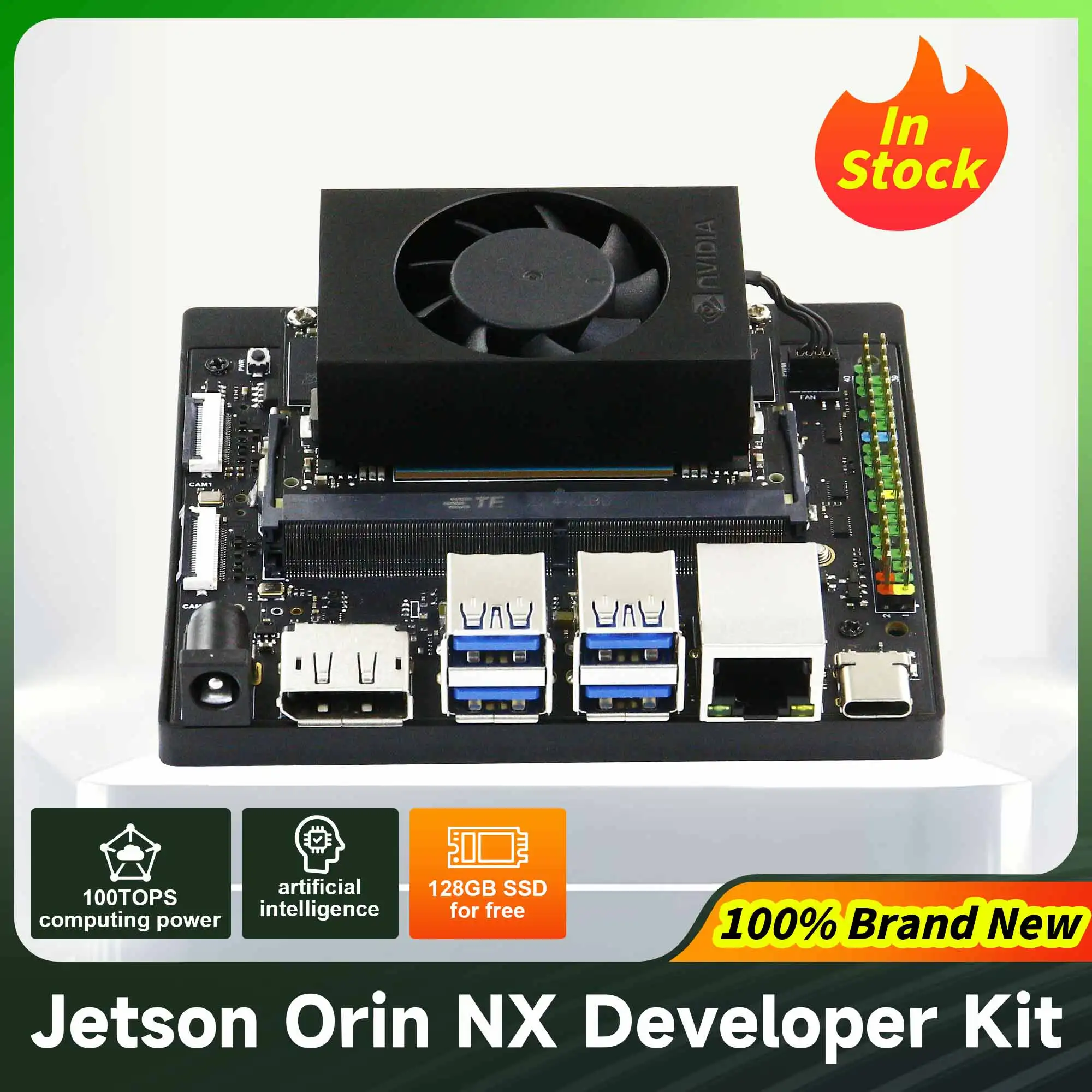 Jetson Orin Nx Developer Kit Con 100Top Potenza Di Calcolo Per Sistemi Edge Incorporati 8Gb/16Gb Ram Jetson Orin Nx Carrier Board