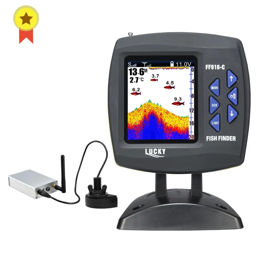 Fortunato Ff918 Barca Di Controllo A Distanza Senza Fili Fish Finder 300M/980Ft Wireless Range Di Funzionamento Ecoscandaglio