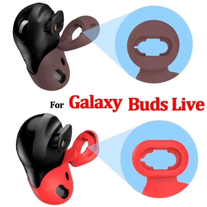 Per Samsung Galaxy Buds Auricolari Antiscivolo Ear Skin Adattatore In Silicone Ear Wing Tips Per Galaxy Buds Auricolari In Gomma Di Ricambio