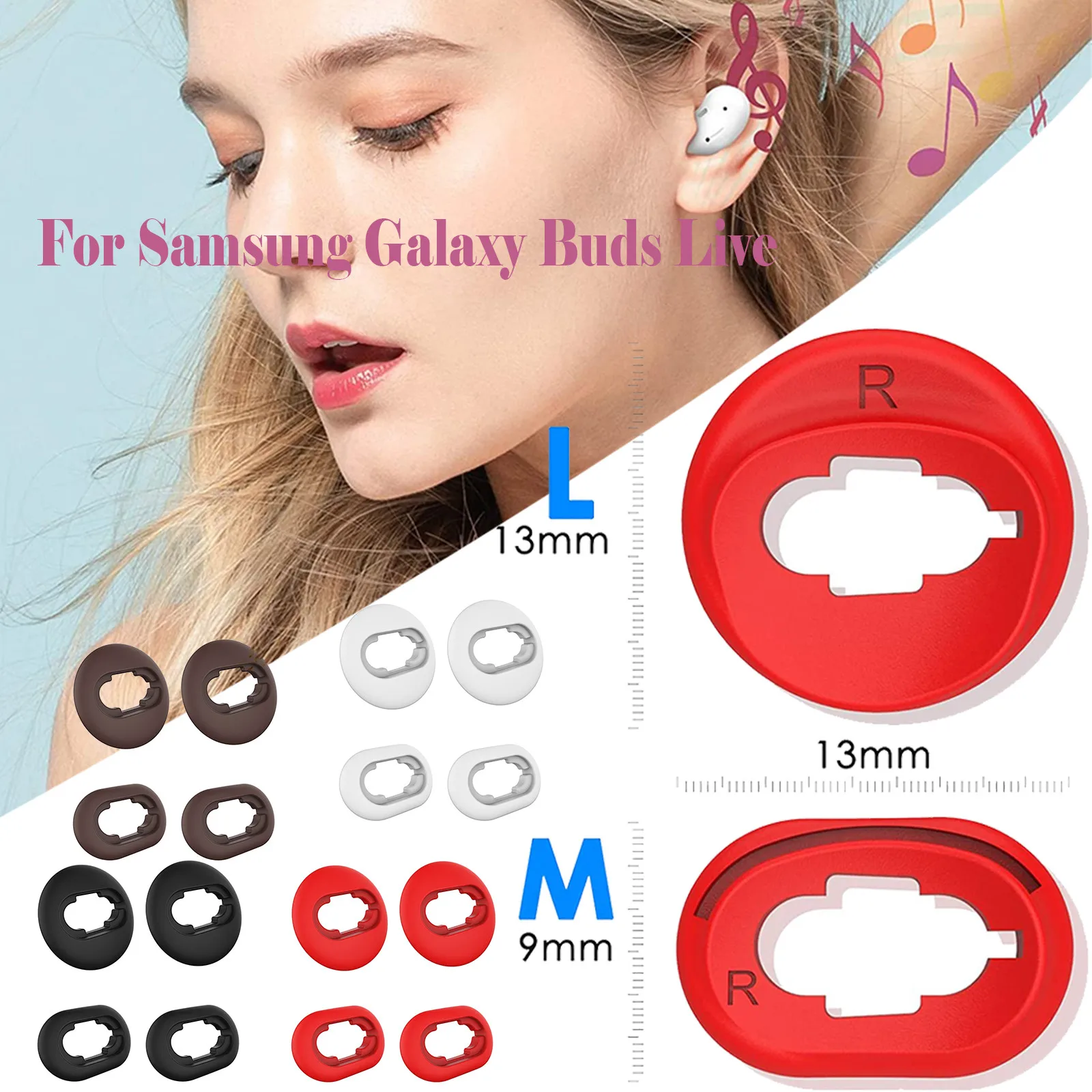 Per Samsung Galaxy Buds Cuffie Bluetooth Dal Vivo Auricolari Lavabili Custodia Per Auricolari Auricolari Bluetooth Auricolari Accessori 2021