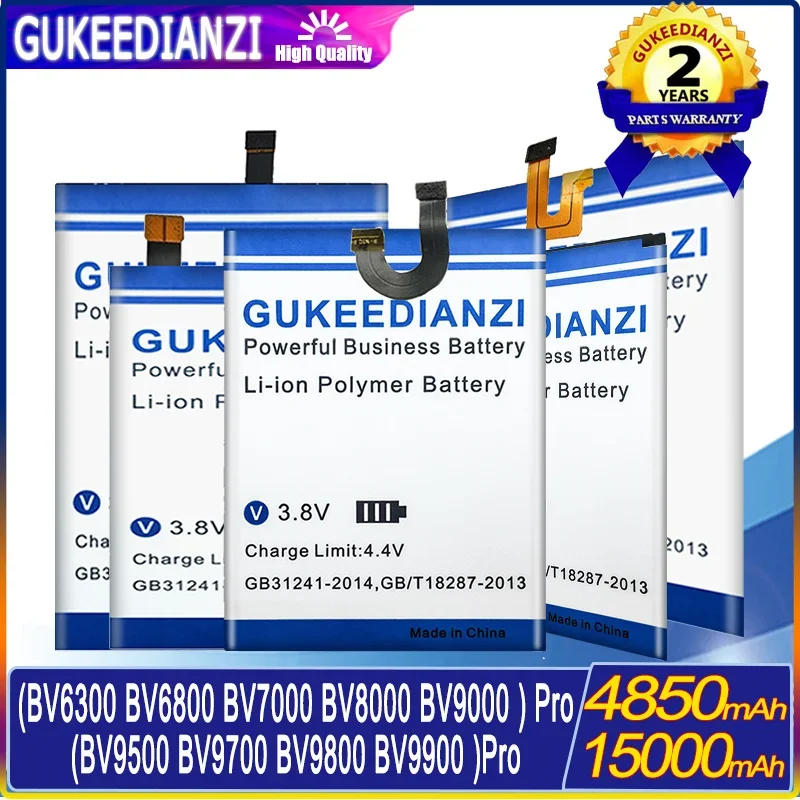 Batteria Per Blackview Bv6000/Bv6000S/Bv6900/Bv9100/Bv9600/Bv6300 Bv6800 Bv7000 Bv8000 Bv9000 Bv9500 Bv9700 Bv9800 Bv9900 Pro