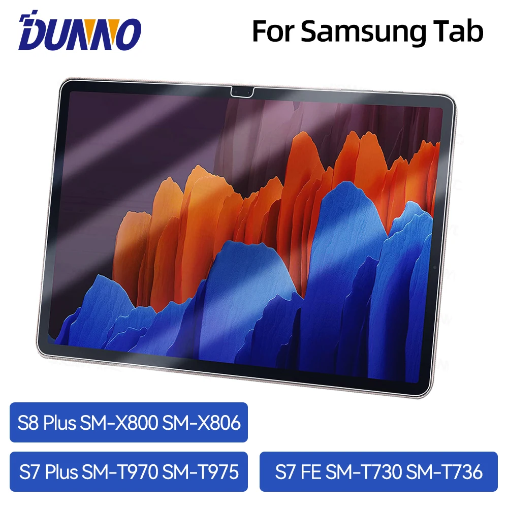 Proteggi Schermo In Vetro Temperato Per Samsung Galaxy Tab S7 Fe Tab S7 Plus Tab S8 Plus Tab S9 Plus Tablet Samsung Film