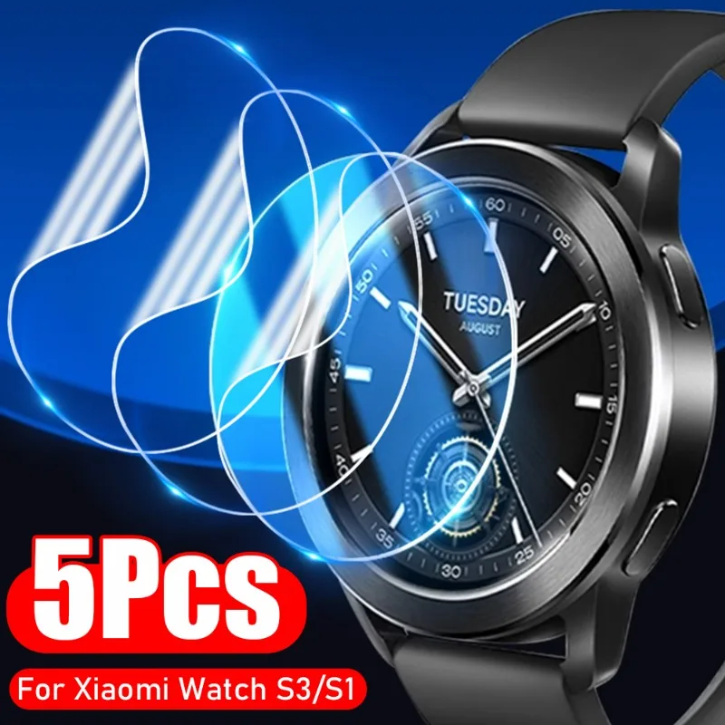 Pellicola Idrogel Protettiva Per Xiaomi Watch S3 S1 Pro S1 Pellicola Salvaschermo Attiva Per Xiaomi Mi Watch S3 S1 Pro S1 Active Not Glass