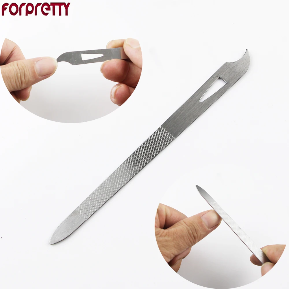 Lima Per Unghie Stronge Metallo Lime Un Ongle Limas Para Manicura Professionel Pilnik Fare Paznokci Lima Nagel Vijl Quita Esmalte Gel Raspa