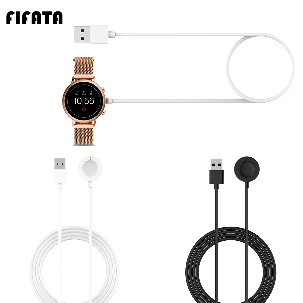 Base Di Ricarica Per Magnete Fossile 50 M Per Fossil Gen 4/Gen 5/Emporio Armani/Skagen Flaster 2/Misfit Vapor 2 Smart Watch Charger