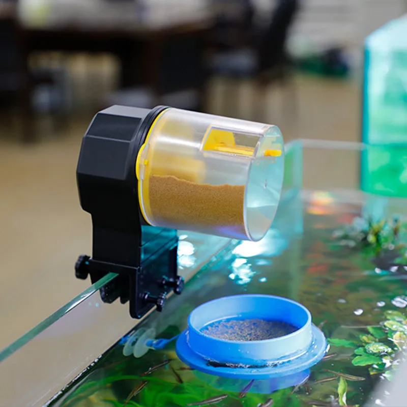 Distributore Automatico Di Alimentazione Automatica Per Acquario Intelligente Regolabile Con Timer Accessori Per Acquari Alimentatore Aquario Marinho