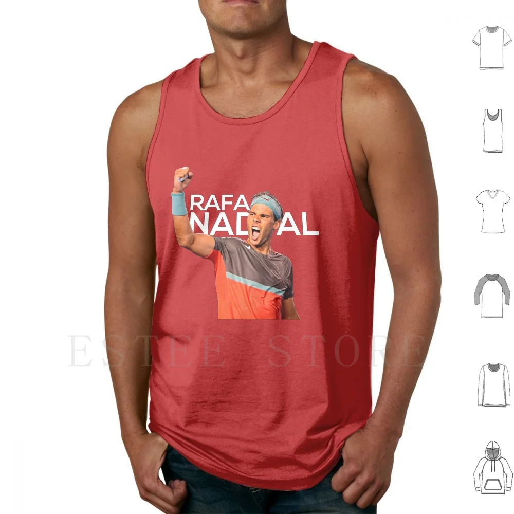 Rafa Nada : King Canotte Gilet Cotone Swim Hitachi Nadal Spagna Sport Tennis Vieni Su Rafa White Rafa