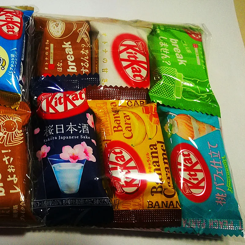 5Tiny Bar Diversi Stili Kit Giapponese Sapore Kat Simulazione Fai Da Te Kitkat Kitkitchen Toy