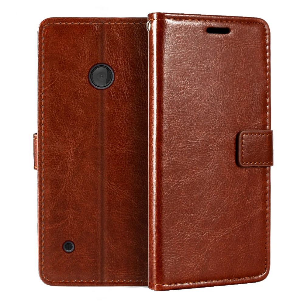 Custodia Per Nokia Lumia 530 Portafoglio Custodia In Pelle Pu Premium Con Custodia Magnetica Con Supporto Per Carta E Cavalletto Per Nokia Lumia 530