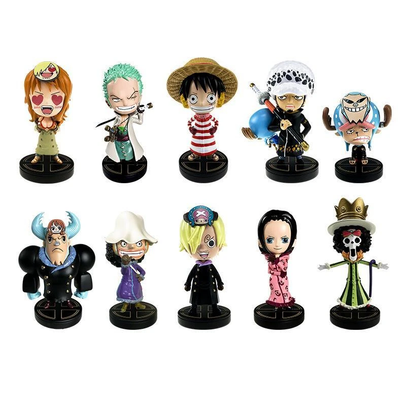 Anime Ufficiale One Piece Seal Series Blind Box Rufy Roronoa Zoro Action Figures Collection Figures Scatola A Sorpresa Regali Di Natale
