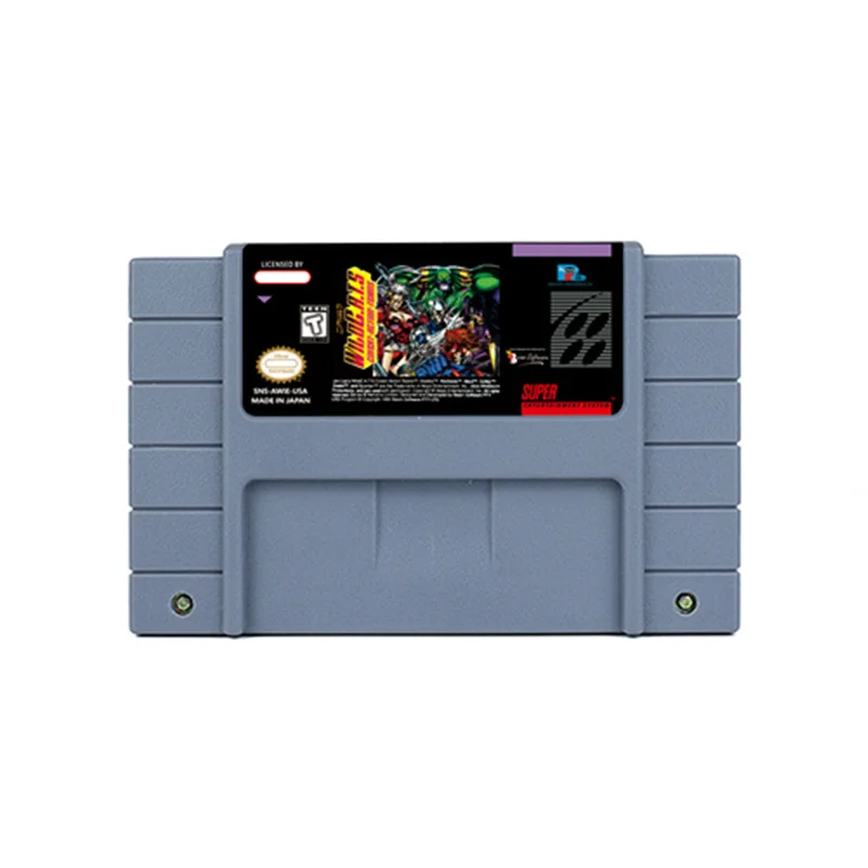 Jim Lee Wild C.A.T.S Covert Action Teams Action Game Per Snes 16 Bit Retro Cart Regalo Per Bambini