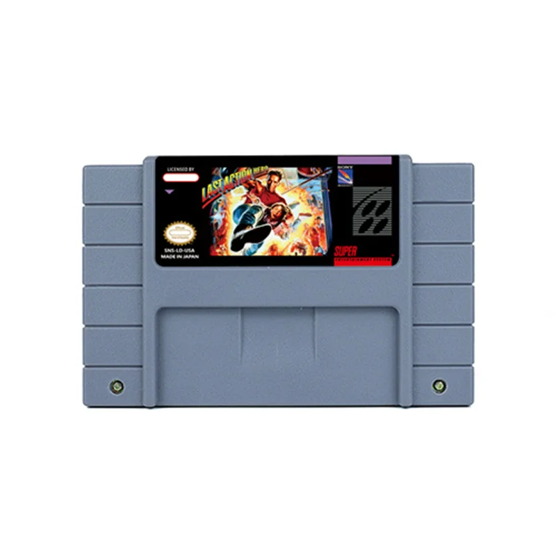 Last Action Hero Action Game Per Snes 16 Bit Retro Cart Regalo Per Bambini